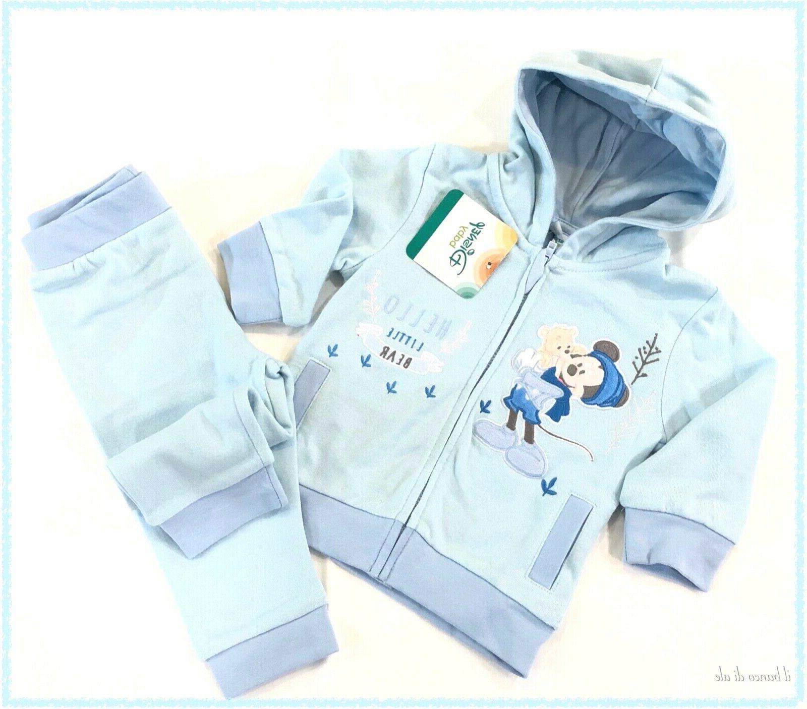 completo da neonato neonata in cotone felpa