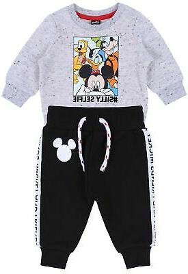 completo pantaloni felpa topolino