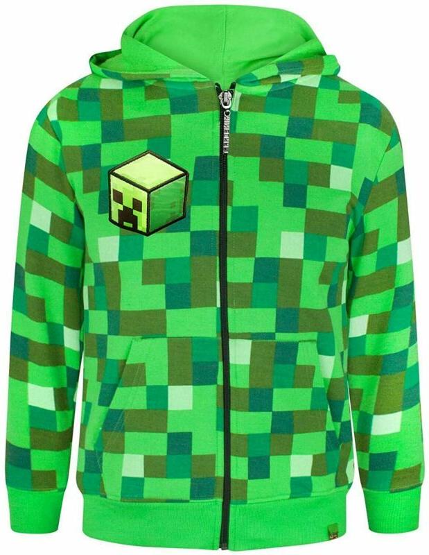 creeper felpa ufficiale con cappuccio bambino 9