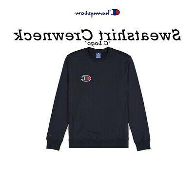 crewneck sweatshirt c logo 213513 bs505 night