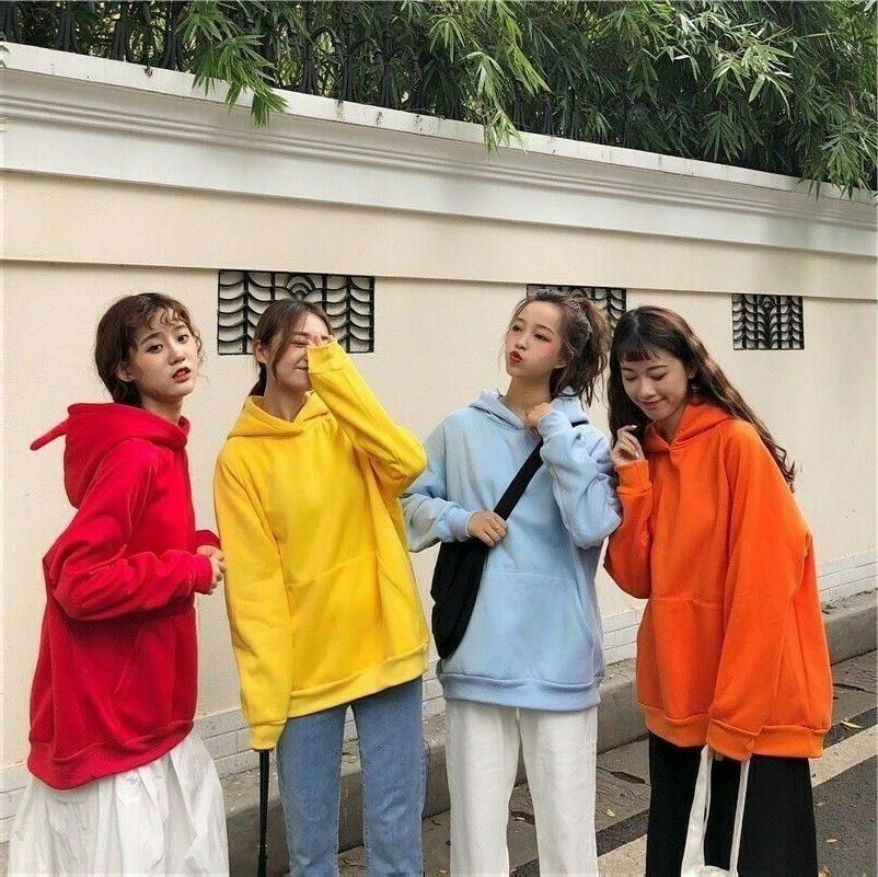 da donna o ragazza larga maglione felpa