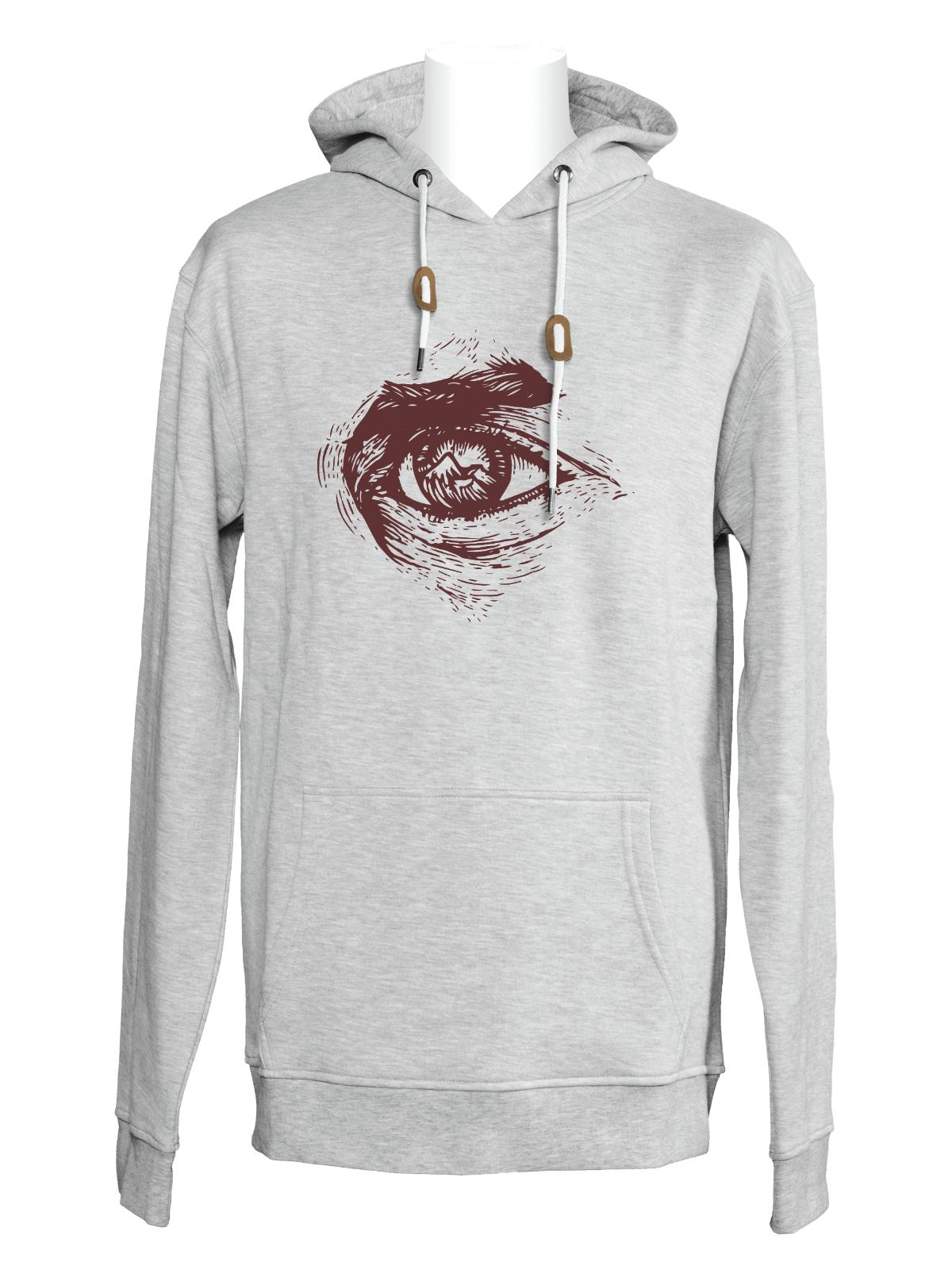 da surf serie felpa con cappuccio grigio