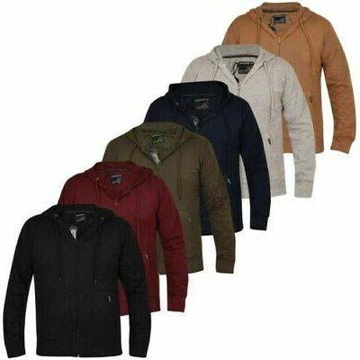da uomo con cappuccio di marca zip
