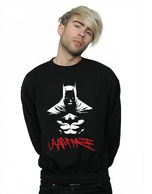 dc comics uomo batman shadows felpa