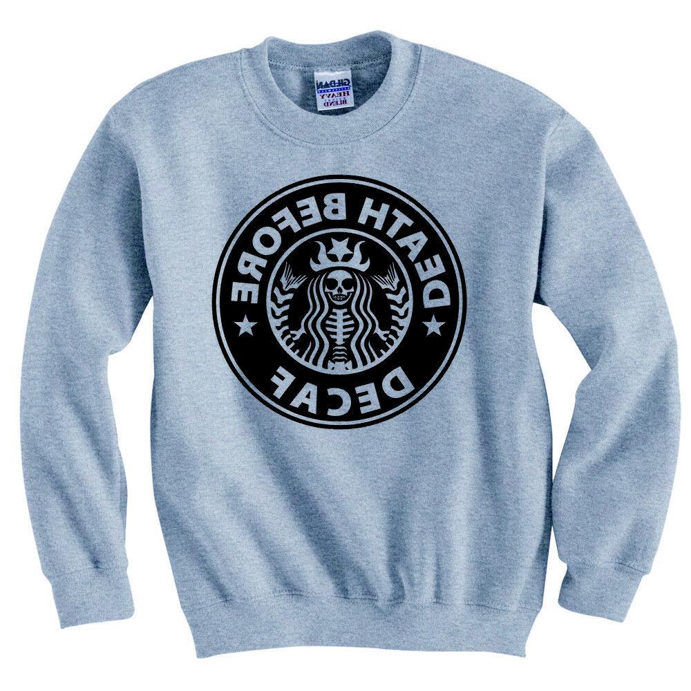 death prima decaf felpa