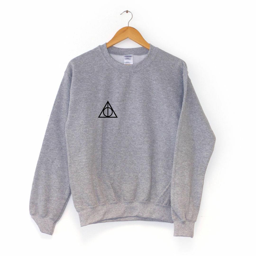 deathly hallows tasca felpa harry potter deadly