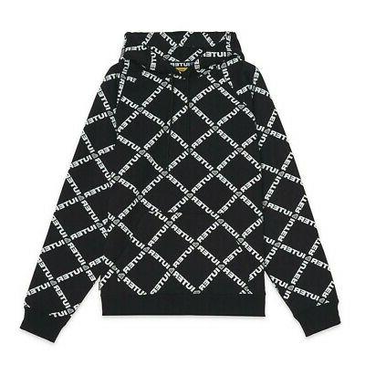 diamond hoodie felpa uomo 20wish14 blk black