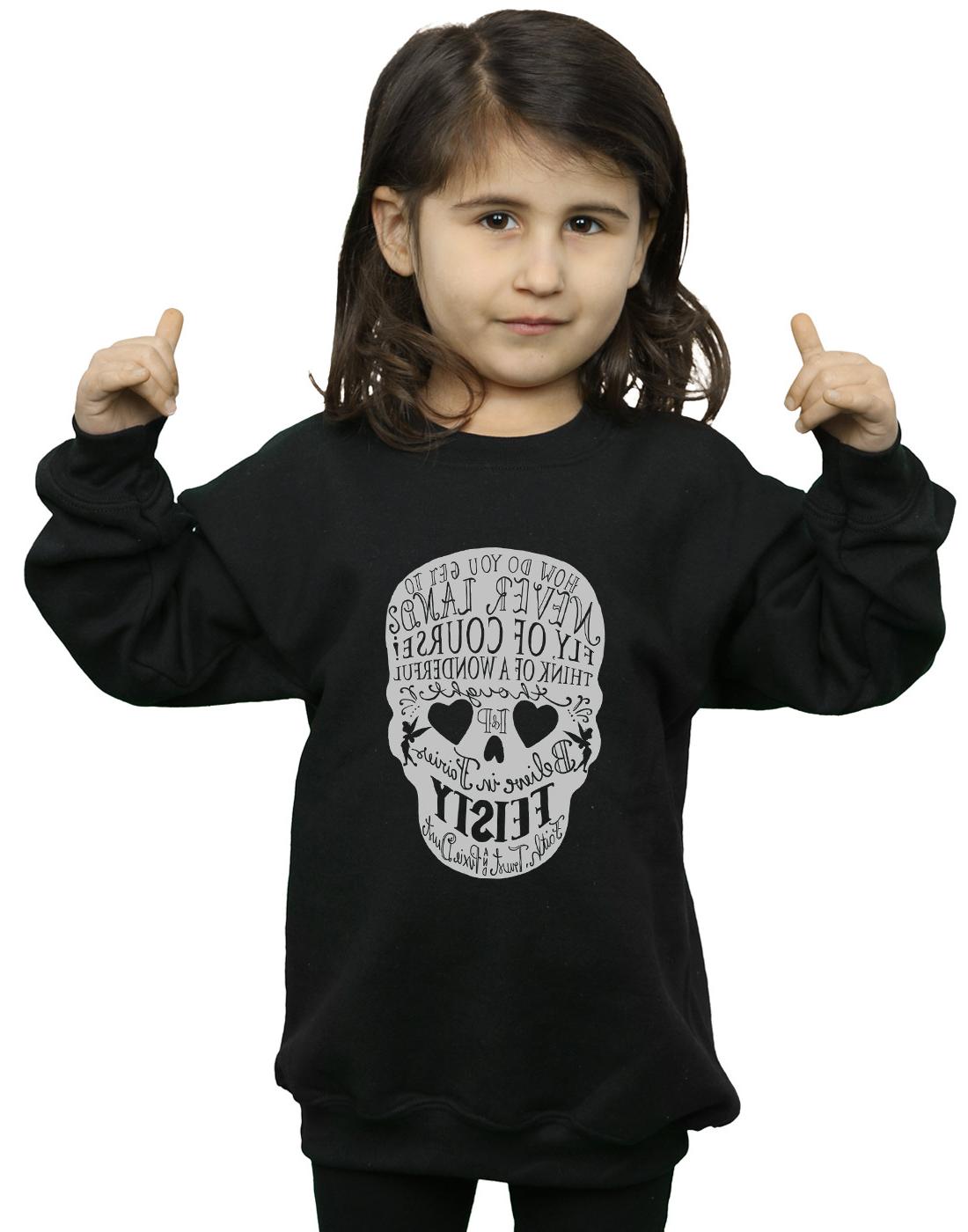 disney bambine e ragazze tinker bell skull