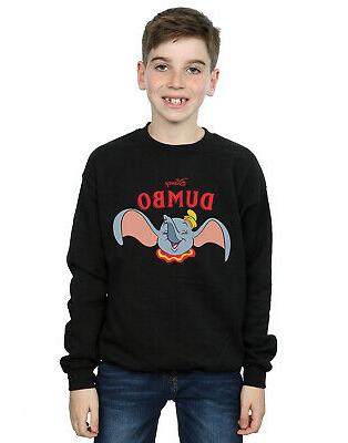 disney bambini e ragazzi dumbo smile felpa