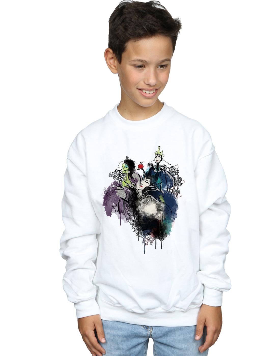 disney bambini e ragazzi villains sketch felpa