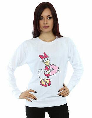 disney donna daisy duck love heart felpa