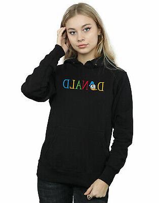 disney donna donald duck letters felpa con