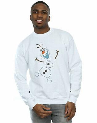 disney uomo frozen olaf deconstructed felpa