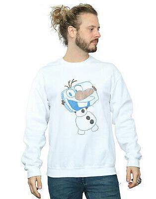 disney uomo frozen olaf ice cube felpa