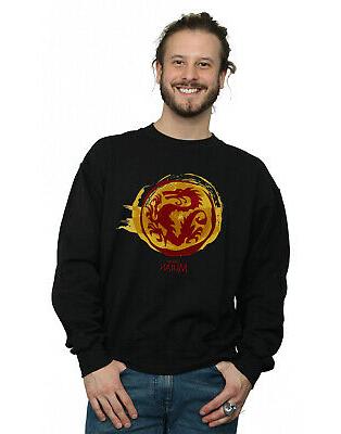 disney uomo mulan courage dragon symbol felpa