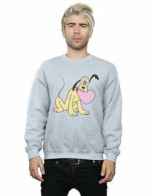 disney uomo pluto love heart felpa