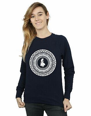 donna alice in wonderland circle felpa