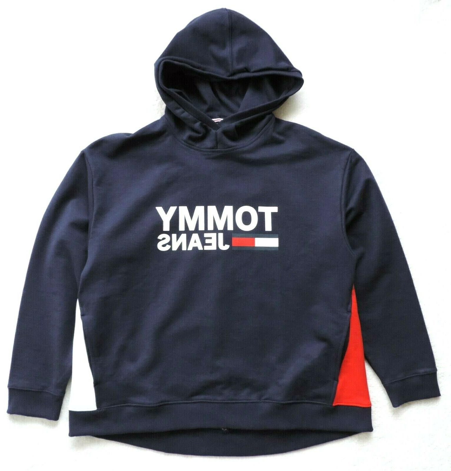 donna logo pullover con cappuccio