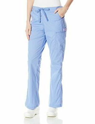 donna wonderflex grazia scrub pantalone ceil blu