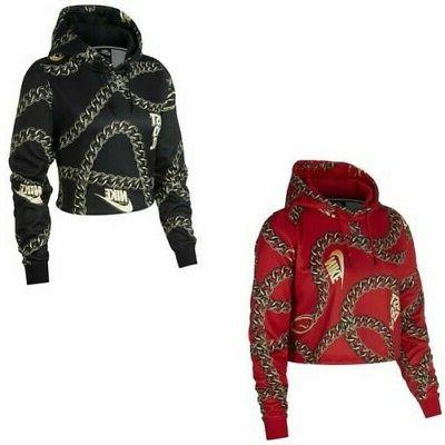dunk aop felpa con cappuccio donna maglia