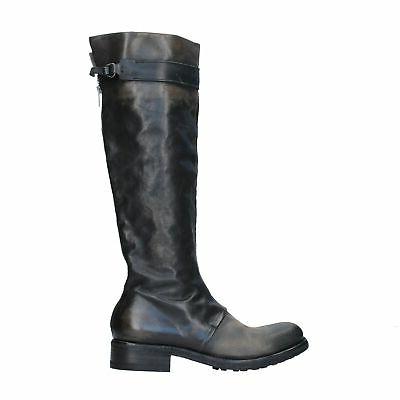 dv0342 scarpe stivali donna grigio