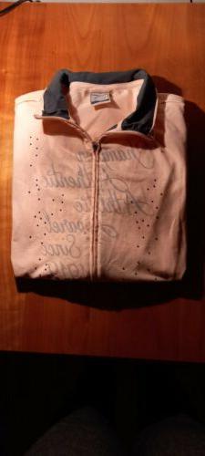 Champion Easy Fitt Felpa Donna Ragazza con strass cerniera l