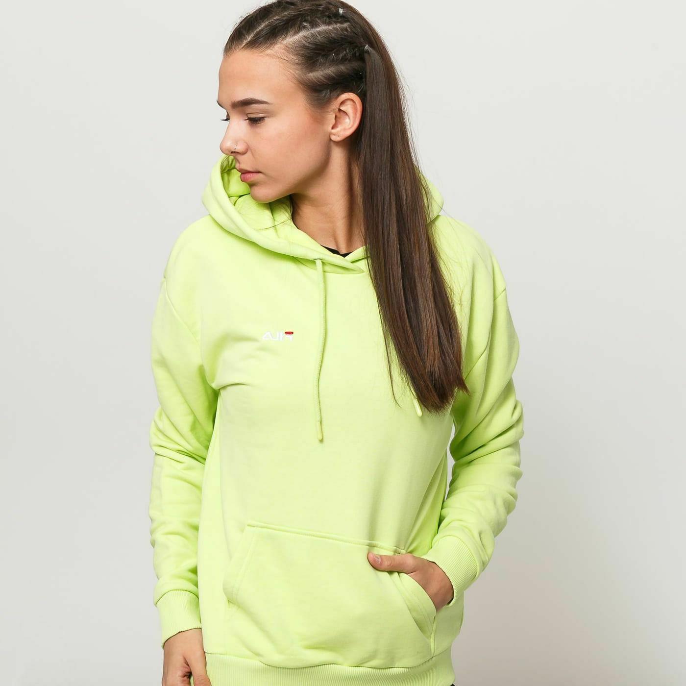 ebba felpa con cappuccio donna sharp verde