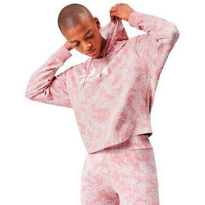 elevated ess cropped logo printed tr felpe