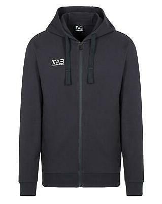 emporio armani 7 felpa uomo blu giacca