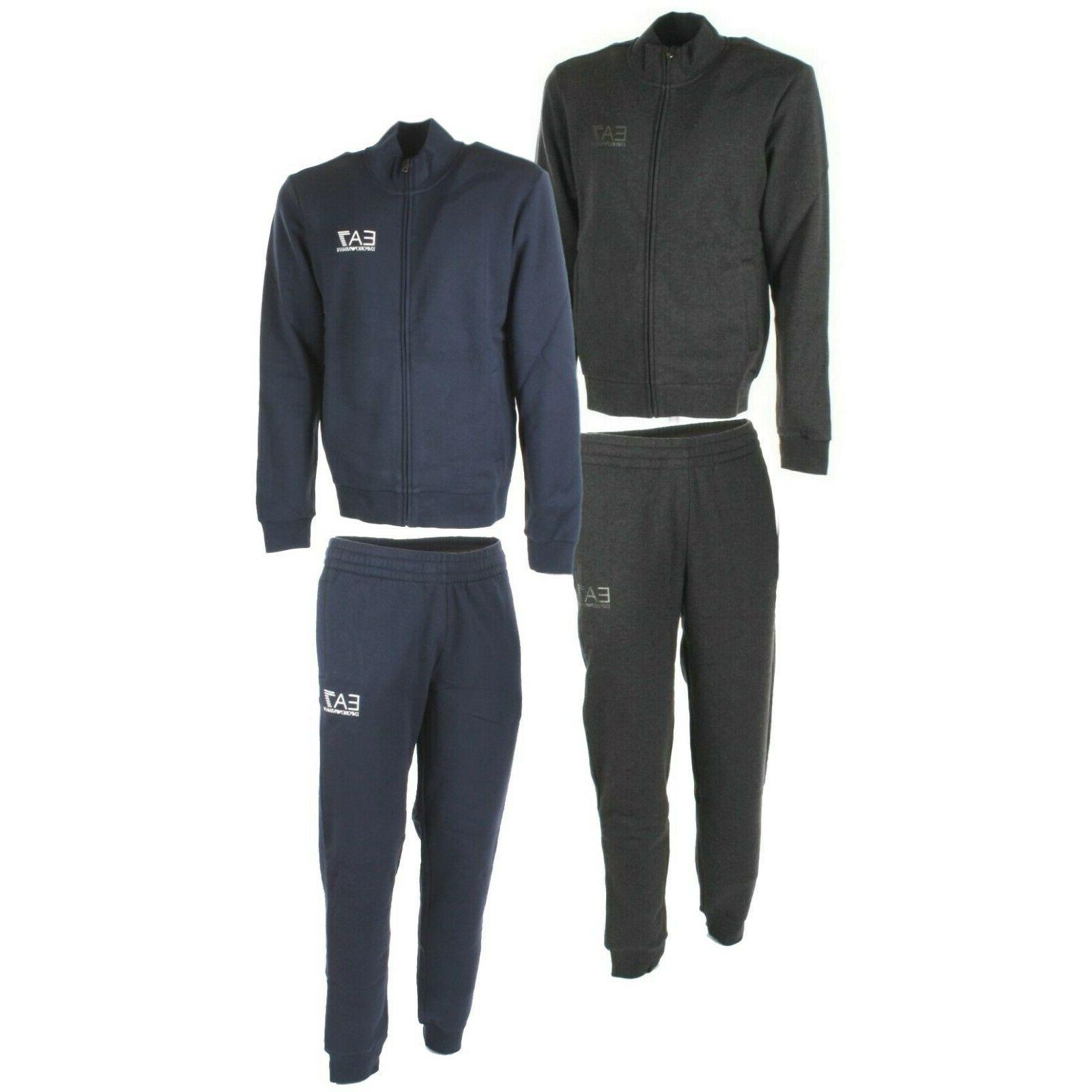 emporio ea7 tuta completo uomo felpa con