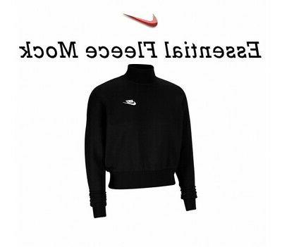 essential fleece mock cz2521 010