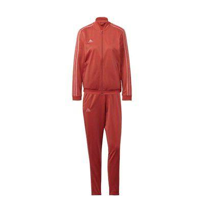 essentials 3 stripes tute abbigliamento donna rosso