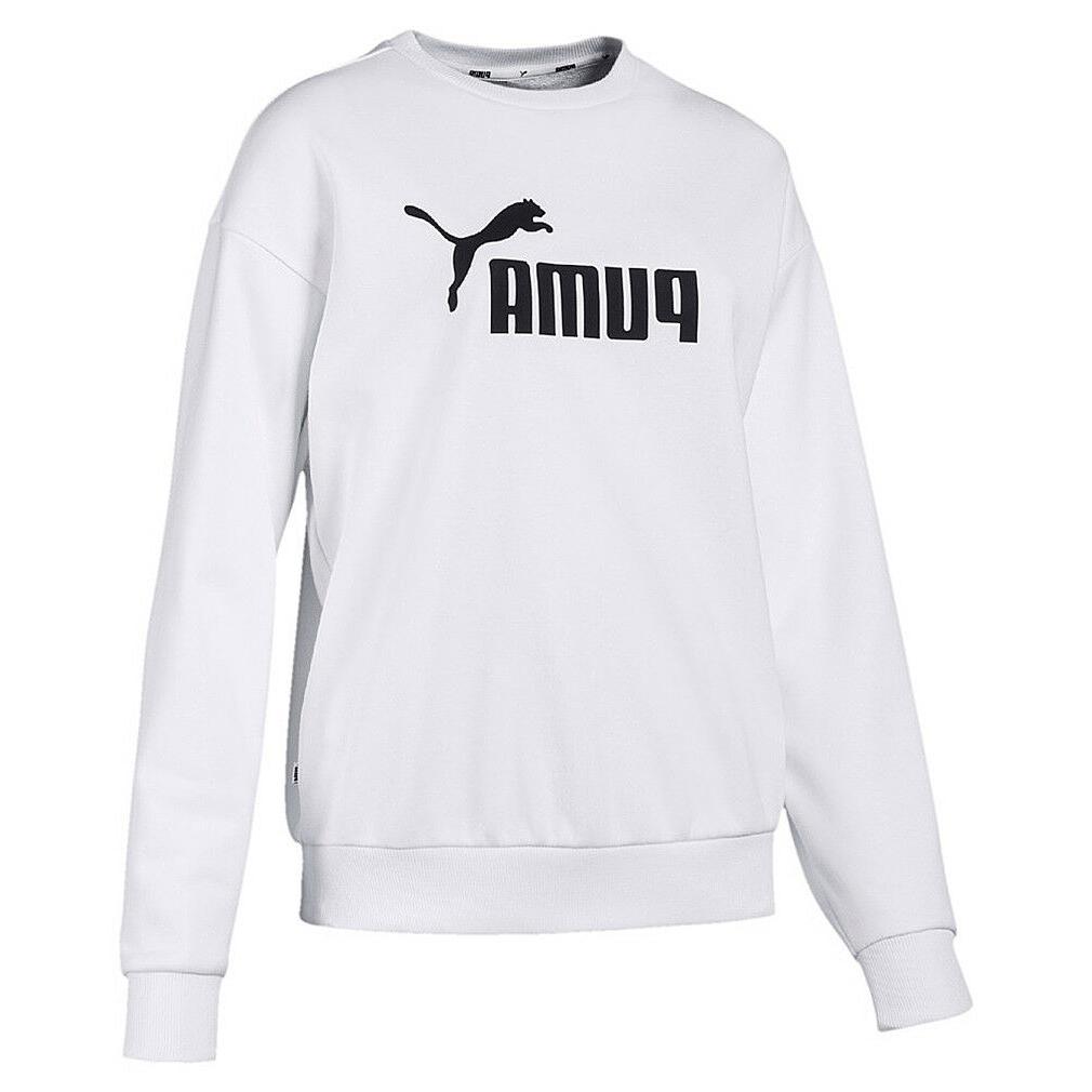 essentials crew felpa tr felpa uomo bianco