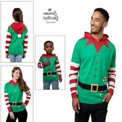 famiglia uomo donna bambini buddy elfo di