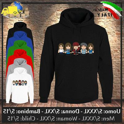 felpa ac dc hoodie sweatshirt toon rock