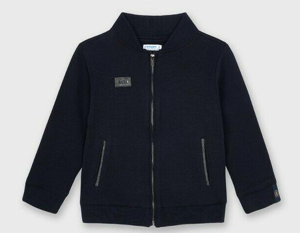 felpa baby senza cappuccio elegante blu