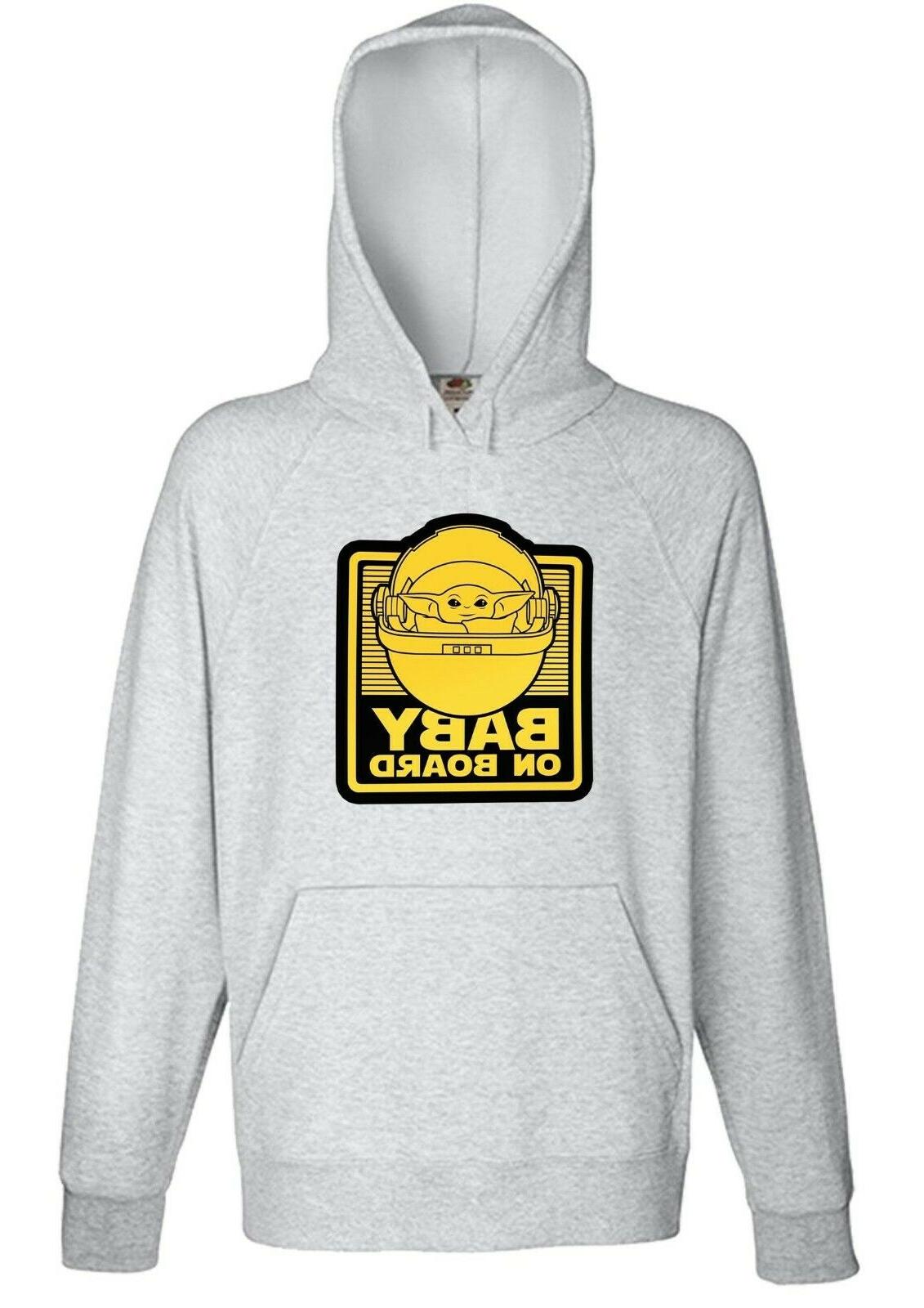 felpa baby yoda baby on board 10026