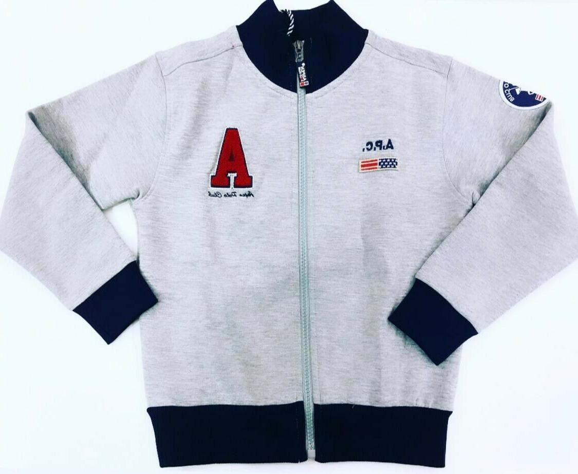 felpa bambino aspen polo colore grigio con