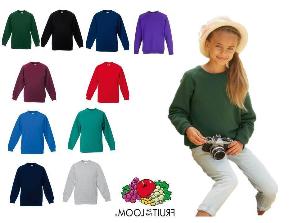 felpa bambino girocollo premium raglan felpata personaliz