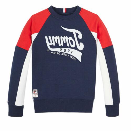 felpa bambino logo colore rosso kb0kb05495xa9