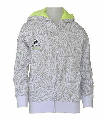 felpa bambino ragazzo cotone cappuccio tasche zip