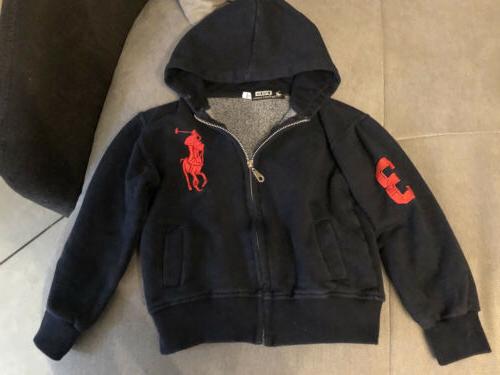 felpa bambino taglia 6 ralph lauren blu