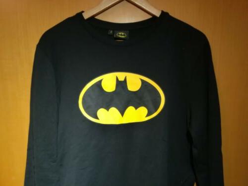 felpa batman logo marvel nero taglia l