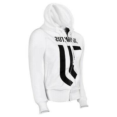 felpa bianca con cappuccio fz donna logo