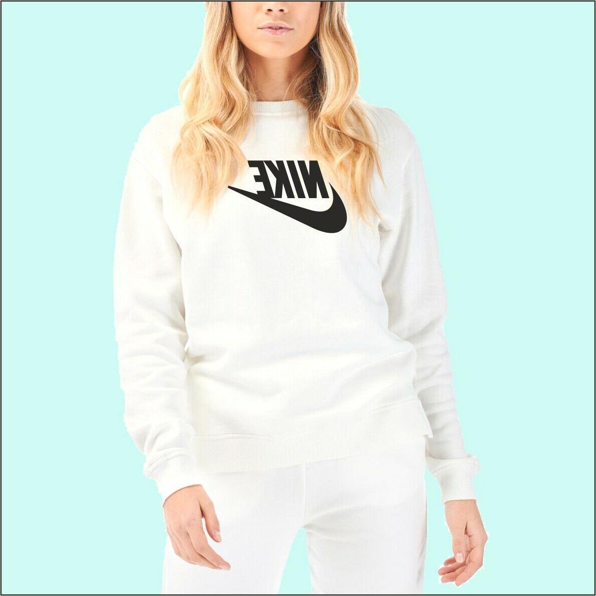 felpa bianca donna personalizzata logo nike felpa