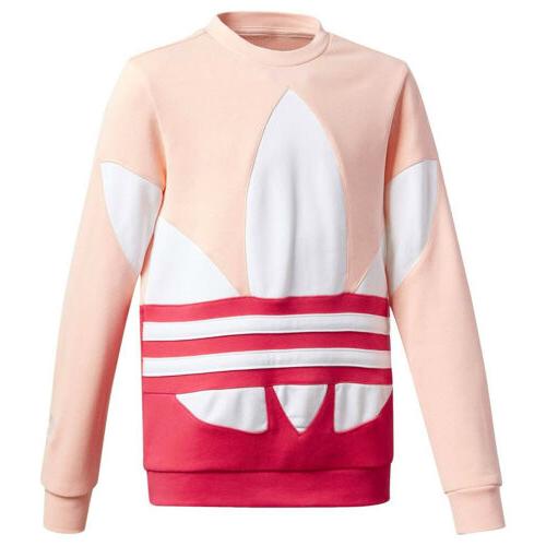 felpa bimba trefoil rosa