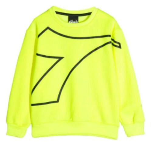 felpa bimbo 025448 gialla fluo