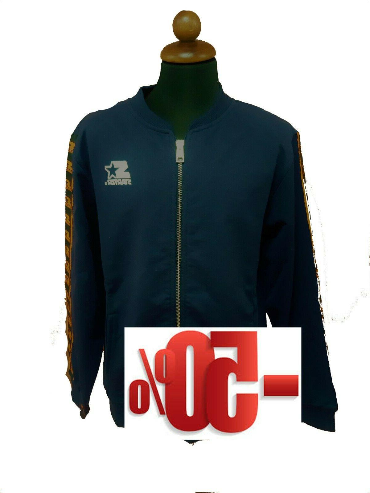 felpa blue zip con banda logo da