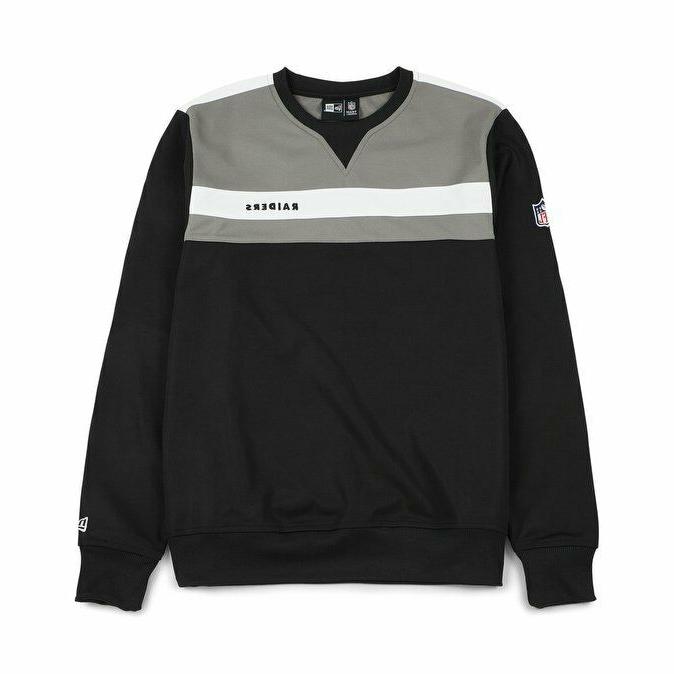 felpa border edge crew neck 11372572 raiders