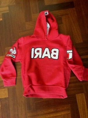 felpa calcio bari bambino young boy sweatshirt